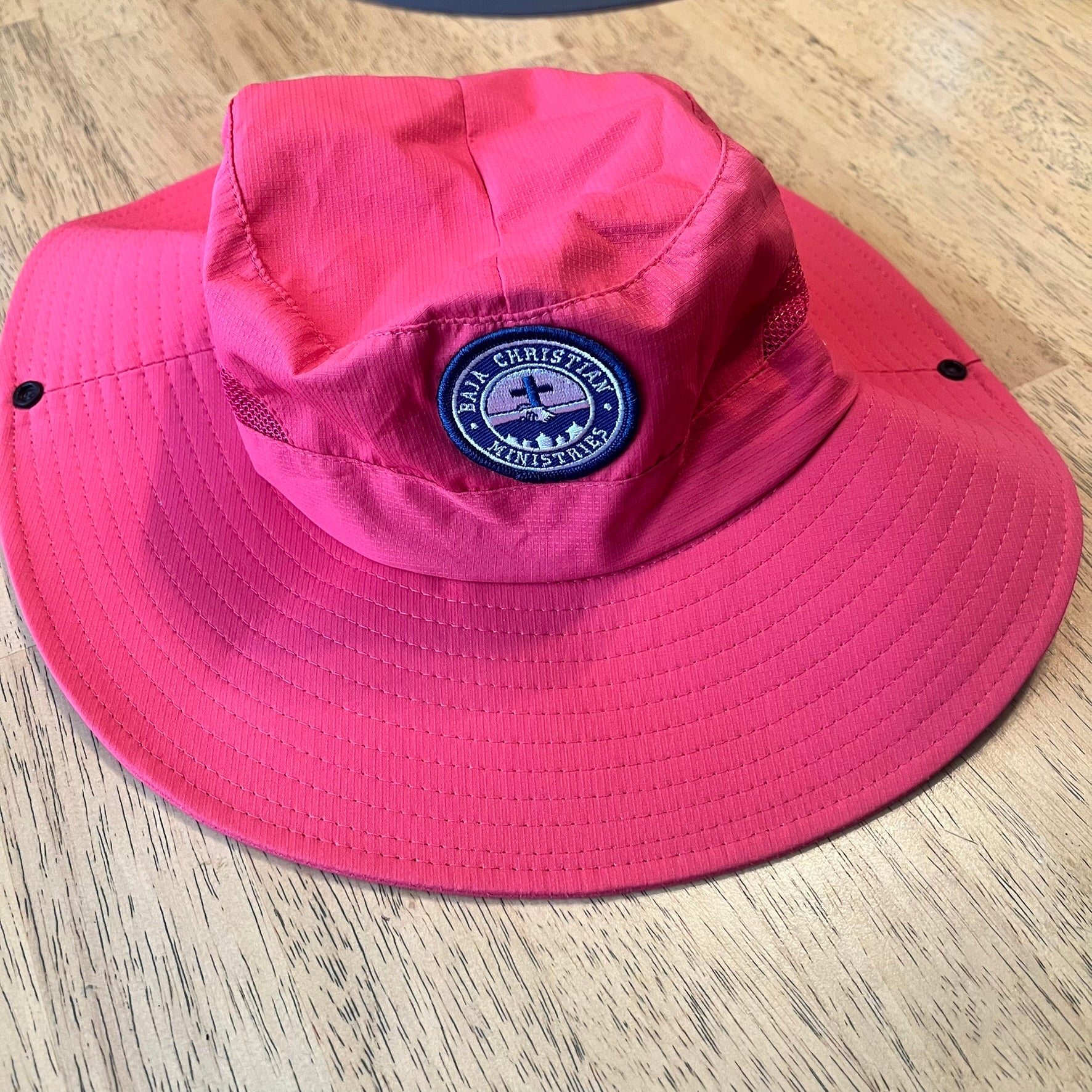 Ponytail Wide Brim Sun Hat